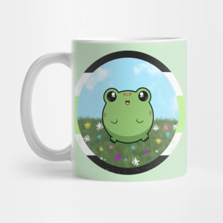 Pride Froggo (Agender) Mug